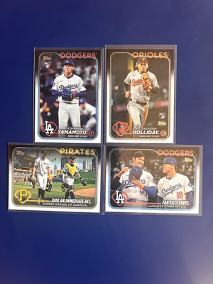 2024 Topps Update Series Rookie Debut, Veteran Combos-2 Card Order Minimum 