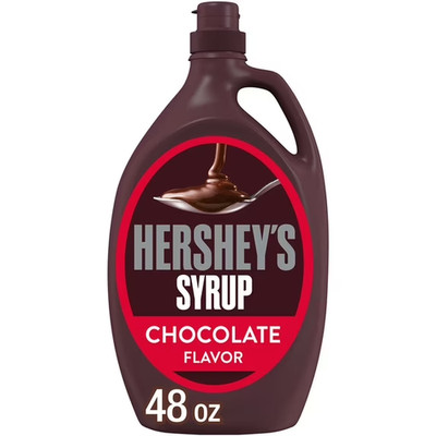Hershey's Chocolate Flavored Syrup, Bulk Bottle 48 oz.......