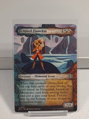 Magic The Gathering Eclipsed Flamekin Lorwyn Eclipsed Uncommon Showcase