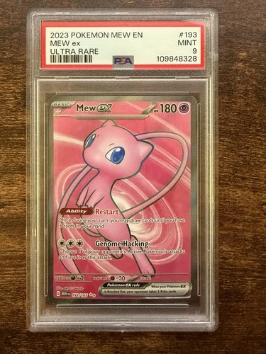 2023 Pokemon SVP EN 151 Ultra Premium Collection #053 Mew ex PSA 9 MINT