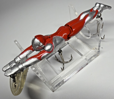 #ad #ad RYOBI Ultraman Plug Ultraman Minnow 80mm 5g Japan Used $26.99