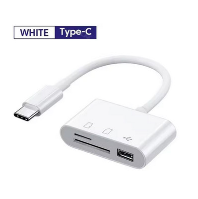 USB-C Kartenleser 3.0 OTG Adapter TF SD CF Speicherkartenleser für MacBook iPad