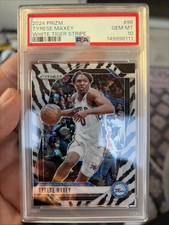 2024 Prizm Tyrese Maxey White Tiger Psa 10 Rare Case Hit Pop 1