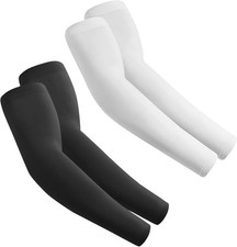 Manchettes de Bras Anti-UV UPF50+ Homme Femme Sport Running Cyclisme Protection 