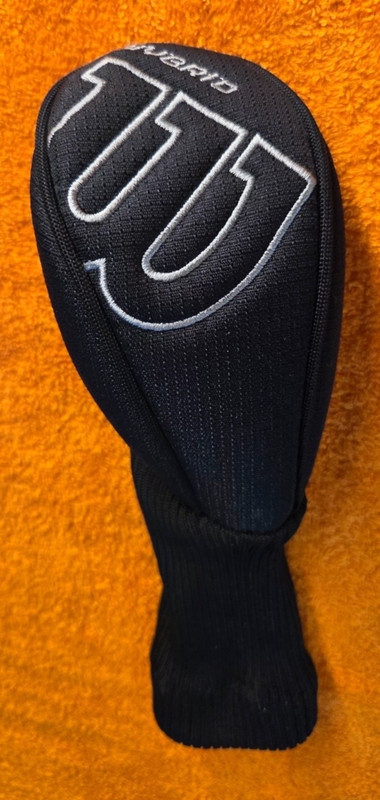 WILSON HYBRID HEADCOVER BLACK - SILVER PERFECT