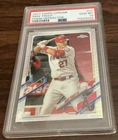 2021 Topps Chrome - Mike Trout #27 Prism Refractor LAA PSA 10