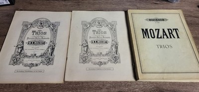 Mozart Trios - Pianoforte, Violine & Violoncello - Edition Peters Nr. 193