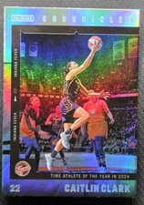 Caitlin Clark Indiana Fever #18 WNBA Panini Chronicled HOLO NM Pack Fresh!