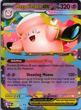Mega Clefable ex Holo Double Rare ME03: Perfect Order 031/088 LP
