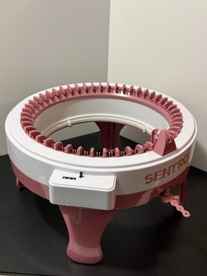 Sentro 48 Needle Smart Knitting Machine Pink Circular Loom Maker - Box