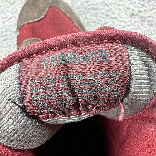 Botas de Senderismo Yosemite Alta Tecnología De Colección Reino Unido 10 Eur 44 EE. UU. 10 90s Exterior Gorpcore Usadas en Excelente Condición - Imagen 12 de 14