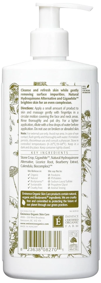 Natural Hydroquinone Alternative Cleanser, 8.4 oz - Image 3 of 4