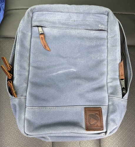 Nutsac Waxed Classic Sling- Blue - Excellent Condition Missing Strap Bag ONLY