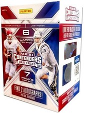 2018 Contenders Draft Picks Football Trading Card BLASTER Box