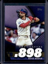 2025 Topps Bryce Harper OPS Best #OPS-10 Phillies
