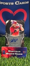 2013 Bowman Sterling Adam Eaton Auto Rookie Autographs #BSAR-AE Card. rookie card picture