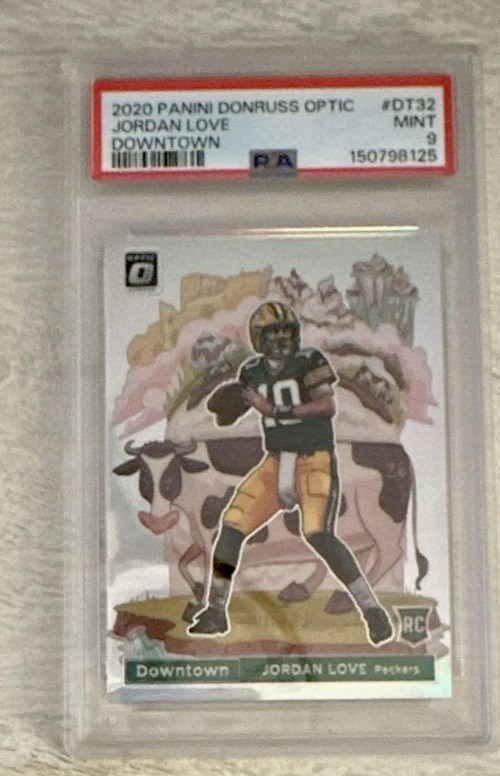 2020 Panini Donruss Optic - Downtown Jordan Love #DT-32 (RC)