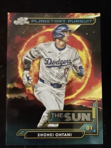 2024 Topps Cosmic Chrome - Planetary Pursuit Shohei Ohtani #PPS-8 Sun
