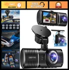 1080P Dual Dash Cam Front & Rear, 3 Channel Car Camera, Night Vision, 32GB Card