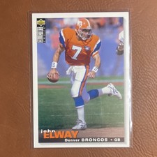 Upper Deck 1995 Collector's Choice John Elway #88 Denver Broncos Football Card