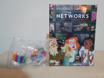 The Networks - Executives Erweiterung + Kickstarter Extras (Token) - Formal Ferret