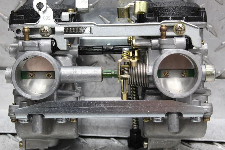 1989 Kawasaki Ninja 500 EX500A CVK KEIKHIN CARBURATORS - Изображение 3 из 4