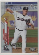 2020 Topps Pro Debut Chrome Refractor 15/99 Austin Hansen #PDC-166 0x1
