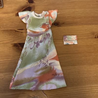 1978 Vintage First Night Out Kleid + Tasche Pedigree Sindy Puppenkleidung sehr guter Zustand
