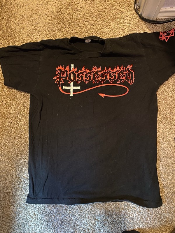 Possessed Klash Of The Titans 2025 Tour T-shirt Small Black