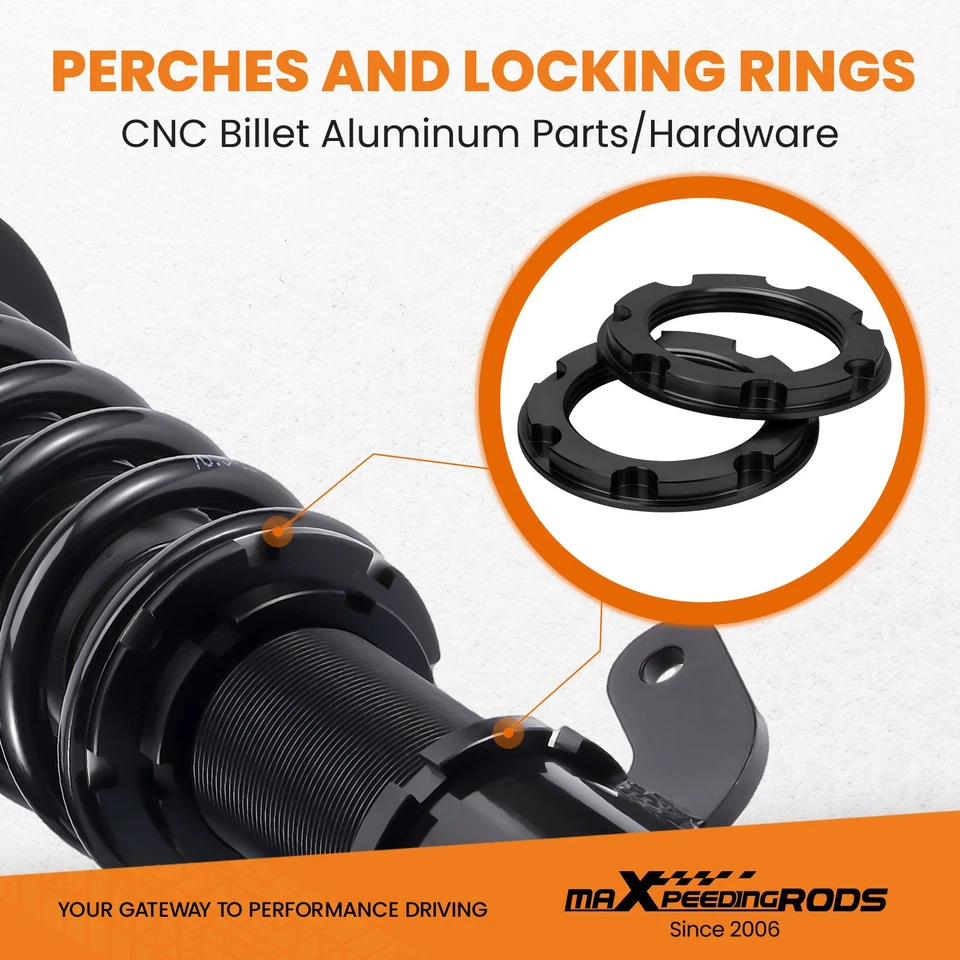 Coilovers/Suspensión roscada for BMW E46 3 Series Berlina Convertible 1998-2007 - Imagen 4 de 4