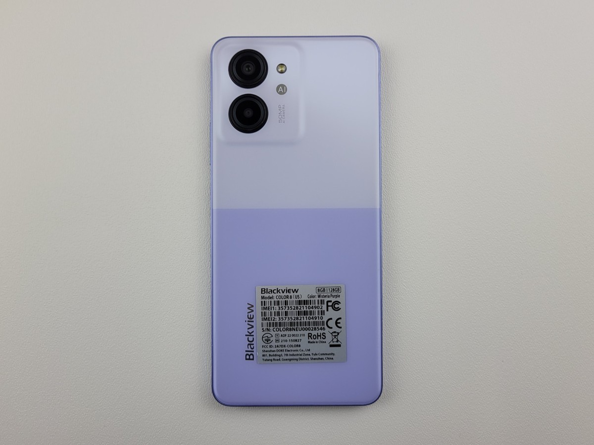 Blackview Color 8 - 128GB - Purple (GSM Unlocked) Dual SIM