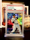 ⭐️ AARON JUDGE 2017 BOWMAN CHROME ROY REFRACTOR #9 PSA 9 MINT ROOKIE RC 🔥