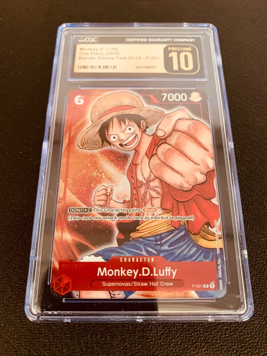 Monkey.D.Luffy P-001 One Piece Promotion Cards for sale | eBay