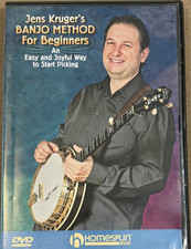 Jens Kruger's Banjo Method For Beginners DVD, Homespun, Tab File, Bluegrass
