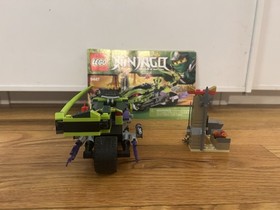 Lego Ninjago 9447 Lasha&rsquo;s Bite Cycle, Pre-Owned With Booklet