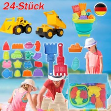 24 tlg Sandspielzeug Set Sandkasten Spielzeug...