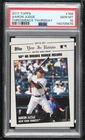 2017 Topps Throwback Thursday Online Exclusive /453 Aaron Judge PSA 10 Rookie RC