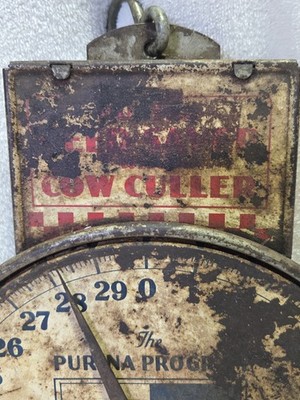Purina Vintage Feed Saver and Cow Culler Good Breeding Sound Management Scale