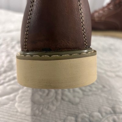 Lugz Mens Grotto II Moc Toe Boots Brown Monterey Wedge Sole  display picture 2