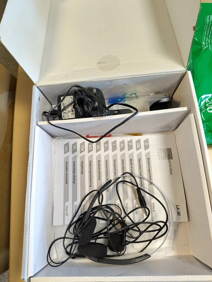 humantechnik LA-90 portable inductive loop system BOXED - Image 3 of 4