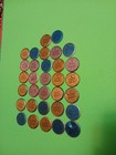 Vintage Lot Of (  32 ) 1960'to 1970 Topp Baseball Star Coin Tokens — photo 2