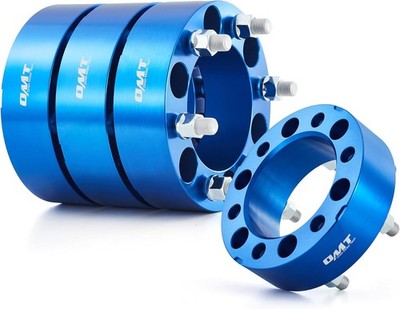 Orion Motor Tech Wheel Spacers 2 Inch Blue 6x5.5 for Chevy