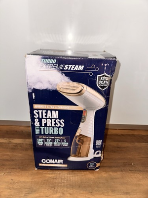 #ad Conair Turbo ExtremeSteam Steam And Press Handheld Garment Steamer $32.00