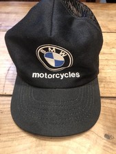 Vintage BMW Motorcyles Snapback Trucker Hat Black One Size