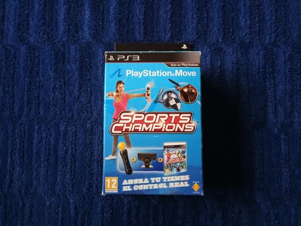 PACK PS3 SPORTS CHAMPIONS + MOVE MOTION CONTROLLER + PLAYSTATION EYE