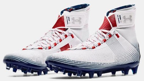 Under Armour Highlight Pro LE Men\'s Size 6.5 Lacrosse Cleats 6005974-100 New UA Highlight Pro LE Unisex main image 4
