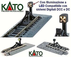 Details about   Kato 20-063 Track Terminal mm.66 with LED Light also Digital DCC and DC Scale-N show original title