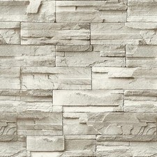 3D Stone Wallpaper Self-Adhesive Contact Paper Brick Peel and Stick Waterproof