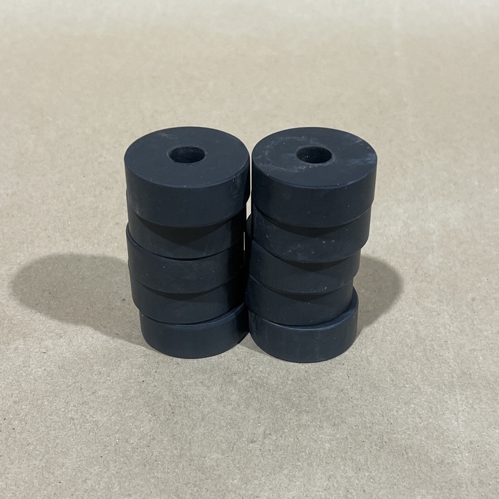Unbranded Rubber Conveyor Belt Roller Wheel Bearing [Lot of 10] Used Good