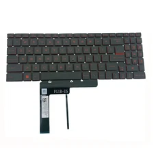 Keyboard Red Backlit For MSI Katana GF66 GF76 MS-1582 MS-17L1 Pulse GL66 GL76 US
